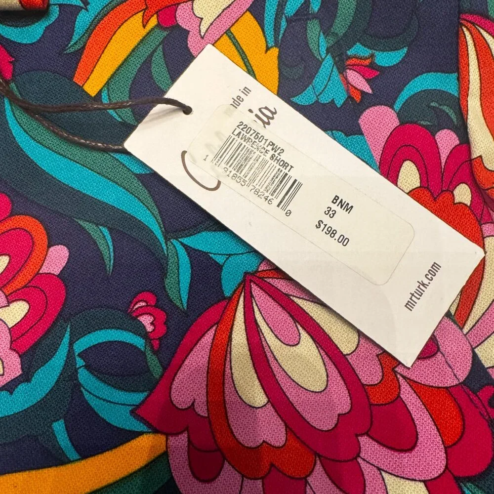 MR TURK Lawrence Short Size 33. Brand New with tag! (Trina Turk) - Picture 3 of 5